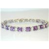 Image 1 : 5657 Silver MultiColor Zirconia Bracelet