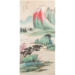 Zhang Daqian 1899-1983 Chinese Watercolor