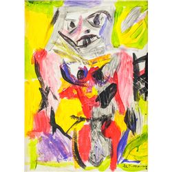 Willem de Kooning American Abstract Oil on Canvas