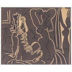 Pablo Picasso Spanish Signed Litho on Paper 7/100