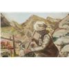 Image 3 : John Doyle Oil on Canvas Woman Working