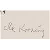 Image 5 : Willem de Kooning US Signed Silkscreen 8/100
