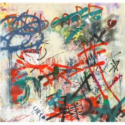 Tadas Zaicikas Lithuanian-Canadian Mixed Media COA
