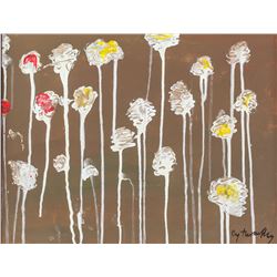 Cy Twombly American Abstract Oil on Canvas