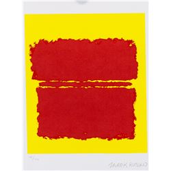 Mark Rothko American Signed Silkscreen 18/100