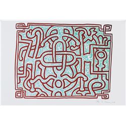 Keith Haring American Signed Lithograph 13/90 '89