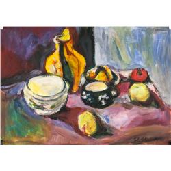 Henri Matisse French Fauvist Oil Tempera on Paper