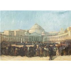 Victor Amedee Faure 1801-1878 French OOC 1866