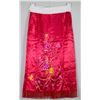 Image 3 : Two Assorted Red Embroidery Bed Sheet & Skirt