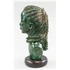 Image 2 : Verdite Stone Sculpture of a Woman's Head