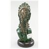 Image 3 : Verdite Stone Sculpture of a Woman's Head