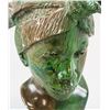 Image 5 : Verdite Stone Sculpture of a Woman's Head