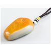 Image 3 : Chinese Yellow White Jade Carved Crane Toggle