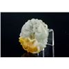 Image 2 : Burma White and Russet Jadeite Carved Fish Pendant