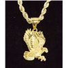 Image 1 : 14 Kt Gold Eagle Pendant