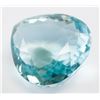 Image 2 : 35.35ct Pear Cut Blue Natural "Aquamrine" GGL