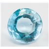 Image 1 : 7.75ct Round Cut Blue Natural Aquamarine AGI