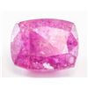 Image 1 : 9.60ct Cushion Cut Pink Natural Bixbite GGL