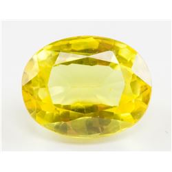 8.90ct Oval Cut Lemon Natural Citrine GGL