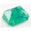 Image 3 : 9.60ct Emerald Cut Green Natural Emerald GGL