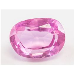3.45ct Oval Cut Pink Natural Morganite AGI