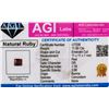 Image 4 : 11.50ct Emerald Cut Red Natural Ruby AGI