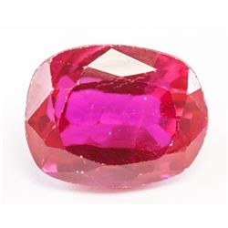 8.20ct Oval Cut Red Natural Ruby GGL