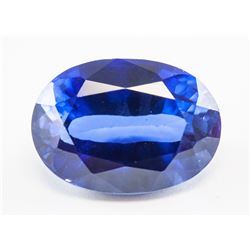 14.50ct Oval Cut Blue Kashmir Natural Sapphire GGL