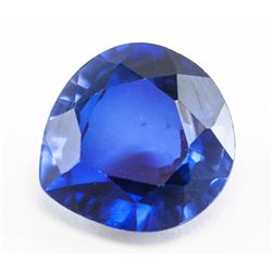 7.50ct Pear Cut Blue Kashmir Natural Sapphire GGL