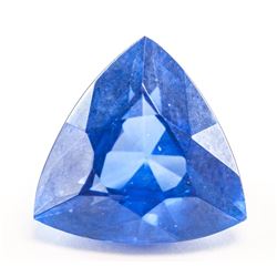 8.61ct Trillion Cut Blue Natural Sapphire GGL