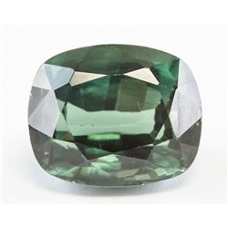 8.50ct Cushion Cut Green Natural Tourmaline GGL