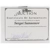 Image 6 : Sergei Samsonov 1978- Russian Signed Photo COA