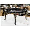 Image 1 : Chinese Gilt Lacquer Wood Table Without Top
