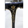 Image 4 : Chinese Gilt Lacquer Wood Table Without Top