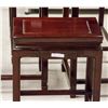 Image 4 : Four Chinese Wood Nested Table Set
