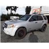 Image 1 : I6 --  2008 FORD ESCAPE XLT , Silver , 273335  KM's