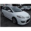 Image 3 : I2 --  2008 MAZDA 5 , White , 193837  KM's