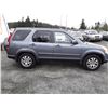 Image 4 : G1 --  2005 HONDA CR-V SE , Blue , 183490  KM's