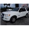 Image 1 : A12A --  2008 FORD EXPLORER XLT , White , 199081  KM's