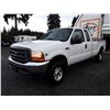 Image 1 : A2 --  2001 FORD F250 XL SUPER DUTY , White , 249100  KM's "NO RESERVE"