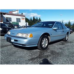 0G --  1993 FORD THUNDERBIRD LX , Blue , 119594  KM's