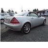 Image 5 : D1 --  1999 MERCEDES SLK 230 KOMPRESSOR CONVERTIBLE , Silver , 96019  KM's  Right Hand Drive