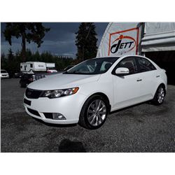 D4 --  2012 KIA FORTE SX , White , 156620  KM's