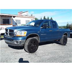 G5 --  2006 DODGE RAM 2500 4X4 , Blue , 219343  KM's