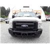 Image 2 : H2 --  2011 FORD F350 SUPER DUTY CREW CAB FLAT DECK , White , 214434  KM's