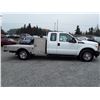 Image 4 : H2 --  2011 FORD F350 SUPER DUTY CREW CAB FLAT DECK , White , 214434  KM's