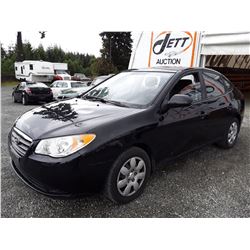 J3 --  2009 HYUNDAI ELANTRA , Black , 207543  KM's