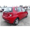 Image 5 : K2 --  2010 CHEVROLET AVEO LS , Red , 189047  KM's