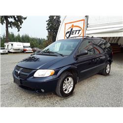 K3 --  2003 DODGE CARAVAN SPORT , Blue , 229257  KM's