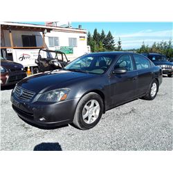 L1 --  2005 NISSAN ALTIMA S  , Grey , 184709  KM's
